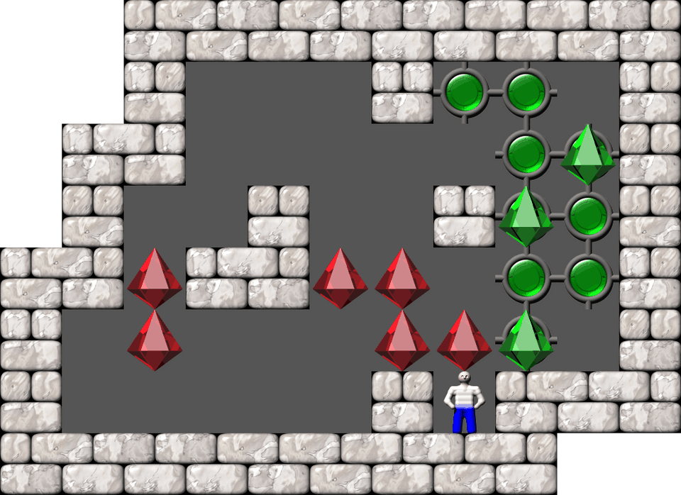 Sokoban Revenge 34 level 62